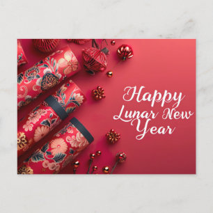 Happy Lunar New Year Postcard