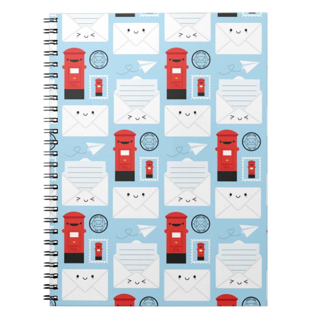 Happy Mail - Kawaii Post Notebook (Front)