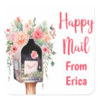 Happy Mail Personalised Stickers