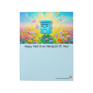 Happy Mailbox Notepad
