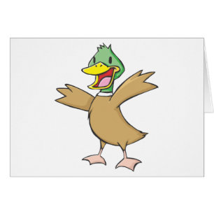 Happy Mallard Duck Smiling