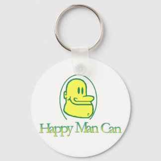 Happy Man Can Keychain