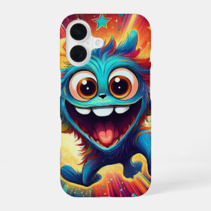Happy man iPhone 16 case