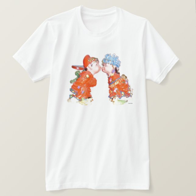 Happy Married Couple T-Shirt (Design Front)