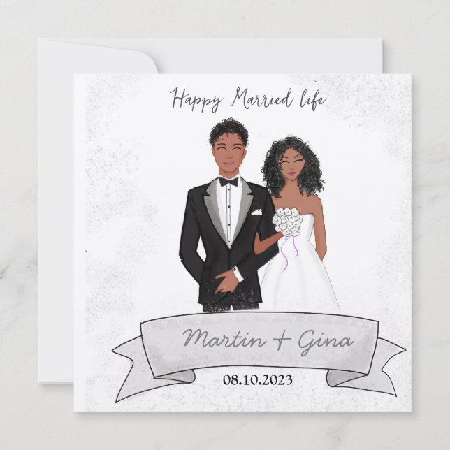 Happy married life, illustration, (Front)