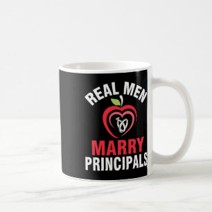 Happy Married Wedding Bride Groom Real Men Marry P Coffee Mug