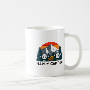 Happy Marshmallow Camper Ba Coffee Mug