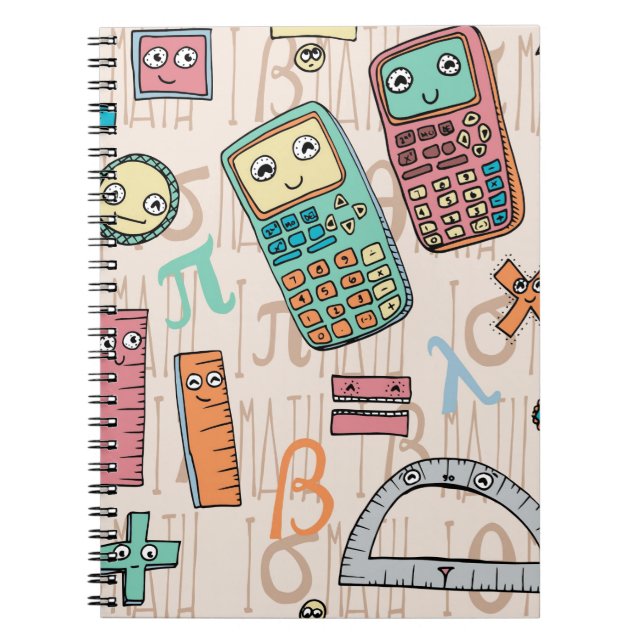 Happy Math Notebook (Front)