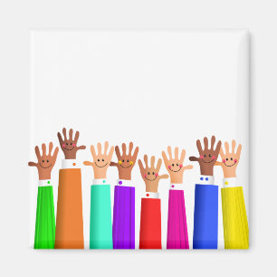 Happy Meeting Magnet