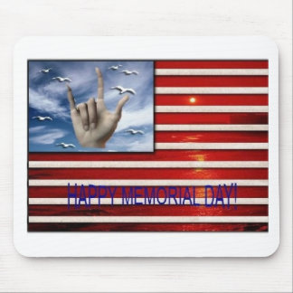 Happy Memorial Day Mouse Pads