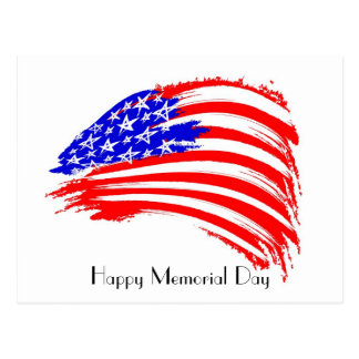 Happy Memorial Day Postcard