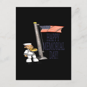 Happy Memorial Day Postcard