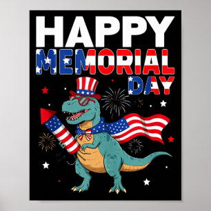 Happy memorial day tank top Happy memorial day tan Poster