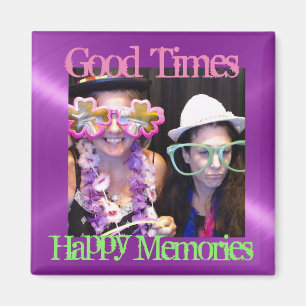 Happy Memories Reminder Refrigerator Photo Magnets
