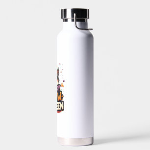 Happy Meow-lloween Cat Water Bottle