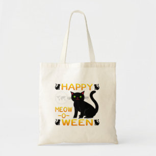 Happy Meow-O-Ween – Black Cats Tote Bag