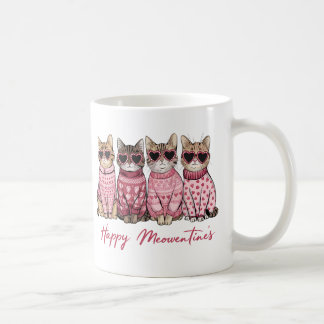 Happy Meowtines Coffee Mug