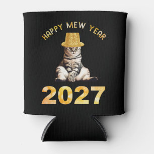Happy Mew Year 2027 Can Cooler