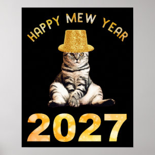 Happy Mew Year 2027 Poster