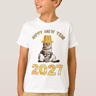 Happy Mew Year 2027 T-Shirt