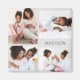 Happy Moments Personalised Photo Magnet