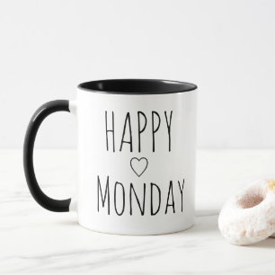 Happy Monday Cheerful New Week Motivational Gift  Mug