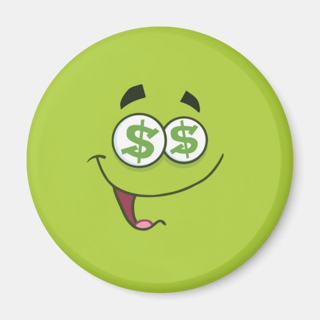 Happy Money Emoji Magnet (Front)