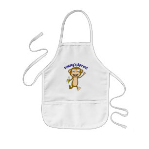 Happy Monkey Children's Apron