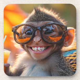 Happy Monkey Coaster