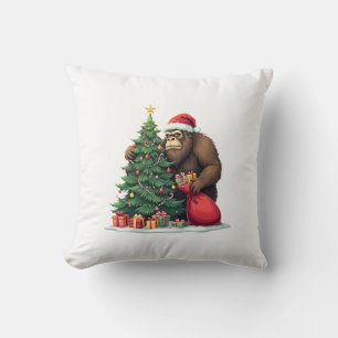 Happy monkey cushion