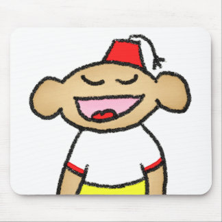 Happy Monkey Mousepad