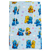 Happy Monster Friends Celebration Pattern