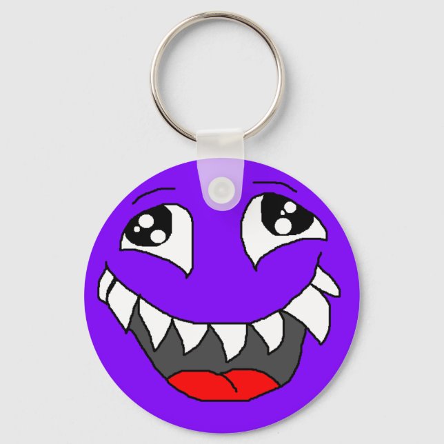 HAPPY MONSTER KEY RING (Front)