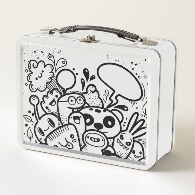 HAPPY MONSTER LUNCH BOX (Front)