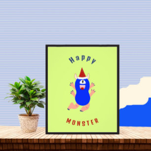 Happy Monster Photo Print