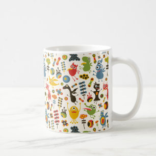 Happy Monsters Coffee Mug