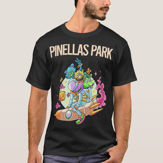 Happy Monsters - Pinellas Park T-Shirt (Front)