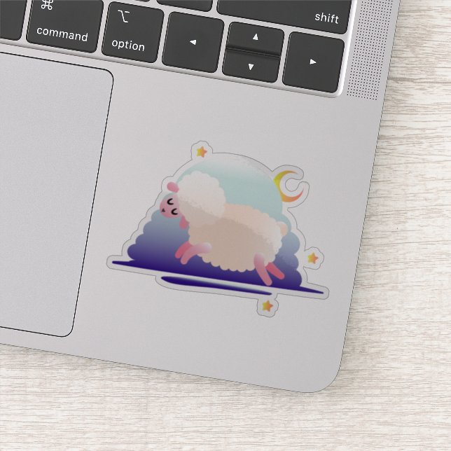 Happy Moon Sheep (Detail)