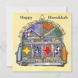 Happy Moroccan Hanukkah Holiday Card