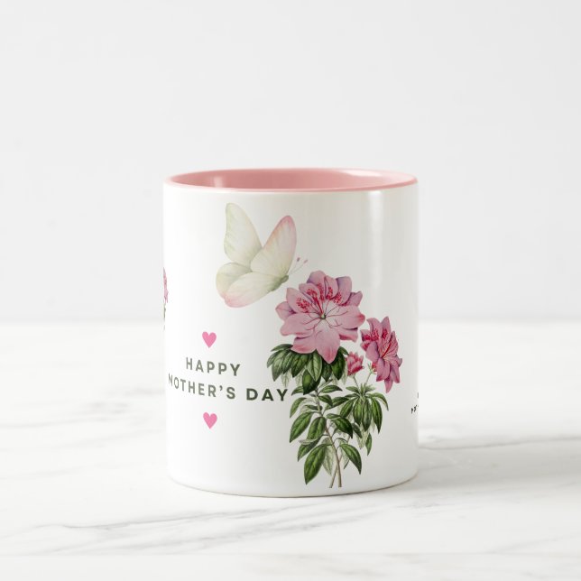 HAPPY MOTHER DAY SPECIAL GIFT Two-Tone COFFEE MUG (Center)