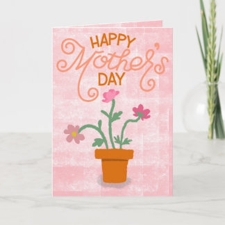 Happy Mother’s Day – Bright Floral Abstract Card