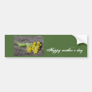 Happy mother´s day bumper sticker