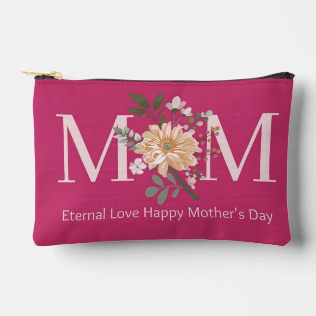 Happy Mother’s Day Card, Printable Mother's Day  Accessory Pouch (Front)