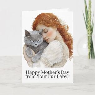 Happy Mother’s Day Cat Mum Kitty Card From Pet