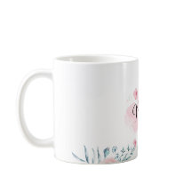 Happy Mother’s Day Floral Mug Elegant Pink Flower