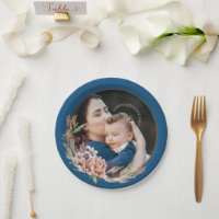 Happy Mother’s Day Floral Photo Card for Daughter