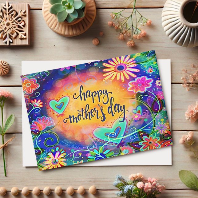 Happy Mother’s Day Floral Pretty Inspirivity Card (Creator Uploaded)