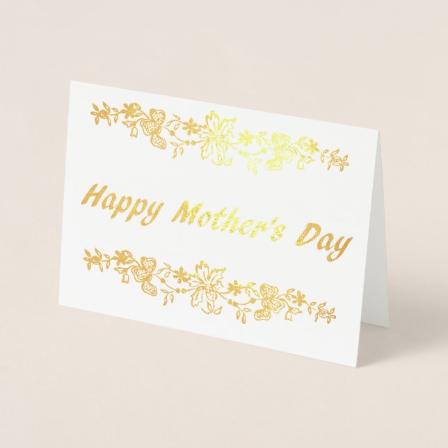 Happy Mother’s Day Foil Card (Front)
