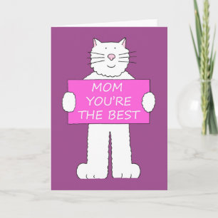 Happy Mother’s Day for Mum Cat Lover Card