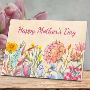 Happy Mother’s Day Grandma - Floral Wildflowers Card